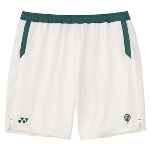Men's Nature Series Tennis Shorts, Yonex, 684 Pearl Beige, Tennis Express, 15284EX-F26-684-PEARL-BEIGE-1