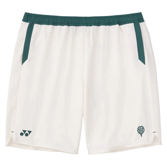 Men's Nature Series Tennis Shorts, Yonex, 684 Pearl Beige, Tennis Express, 15284EX-F26-684-PEARL-BEIGE-1