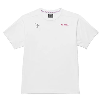 Unisex Practice Tennis Top,Apparel,Yonex,White,S,Tennis Express,16880-wht-1