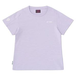 Women's Nature Series Tennis T-Shirt, Yonex, 510 Pale Lilac, Tennis Express, 16948EX-F26-510-PALE-LILAC-1