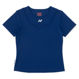 Women's Nature Series Tennis T-Shirt, Yonex, 554 Dark Navy, Tennis Express, 16949EX-F26-554-DARK-NAVY-1