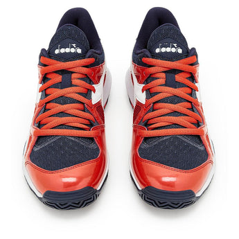 Junior's B.Icon 2 Tennis Shoes Blue Corsair and White 1.5Y,Footwear,Diadora,,,Tennis Express,179097-D0272-2