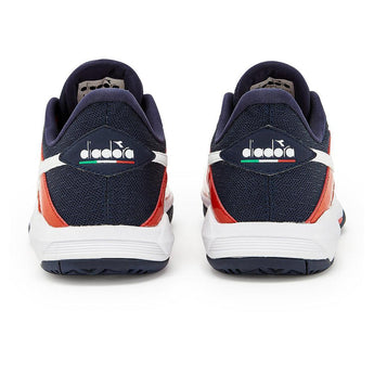 Junior's B.Icon 2 Tennis Shoes Blue Corsair and White 1.5Y,Footwear,Diadora,,,Tennis Express,179097-D0272-3