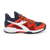 Junior's B.Icon 2 Tennis Shoes Blue Corsair and White 1.5Y,Footwear,Diadora,,,Tennis Express,179097-D0272-5