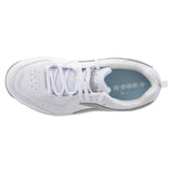 Juniors' S. Challenge 5 SL Tennis Shoes White and Silver,Footwear,Diadora,,,Tennis Express,179102-C6103F2503copy