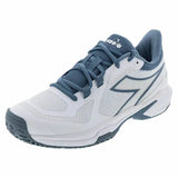 Men's Trofeo 2 AG Pickleball Shoes White and Oceanview,Footwear,Diadora,7,,Tennis Express,179104-D0946S2401copy