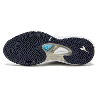 Men's Speed Blushield Fly 4 Tennis Shoes White and Blue Corsair-Footwear-Diadora-179507-C1494S25-2-Tennis Express