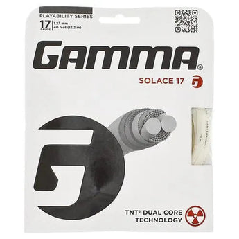 Solace Tennis String Natural-Strings-Gamma-17G1-Tennis Express