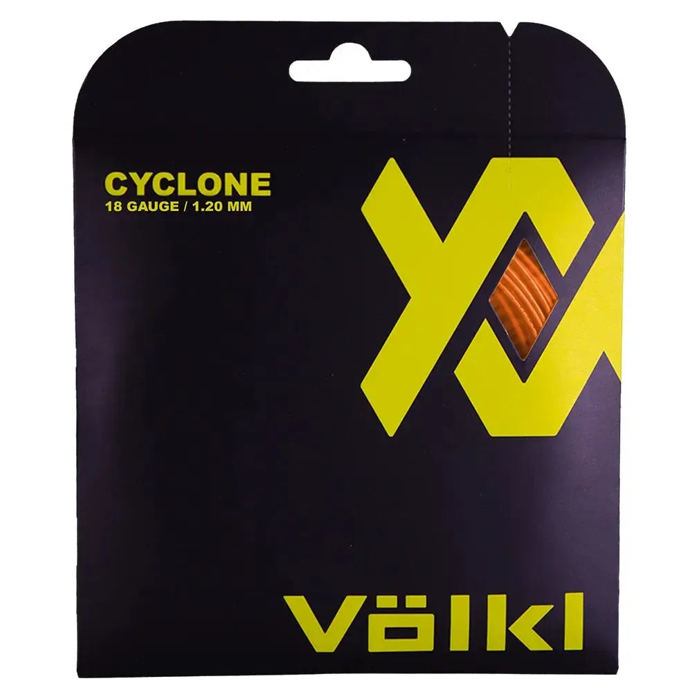 Cyclone 18G Tennis String Fluo Orange – Tennis Express