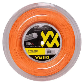 Cyclone 17G Tennis String Reel Fluo Orange-Strings-Volkl-180316-1-Tennis Express