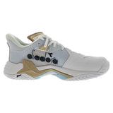 Women's B.Icon 3 Tennis Shoes White and Blue Corsair,Footwear,Diadora,,,Tennis Express,181462-C1494S2502copy