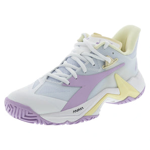 Women's B.Icon 3 AG Tennis Shoes White and Orchid Bloom,Footwear,Diadora,White/Orchid Bloom,6,Tennis Express,181462-C6657F26copy