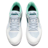Men's Blushield Torneo 3 Tennis Shoes White and Shaded Spruce-Footwear-Diadora-181466-C9027-5-Tennis Express