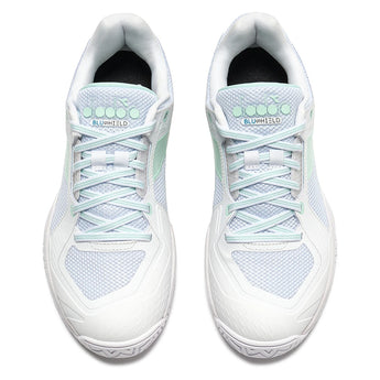 Women's Blushield Torneo 3 Tennis Shoes White and Bay-Footwear-Diadora-181467-C0274-5-Tennis Express