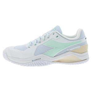 Women's Blushield Torneo 3 Tennis Shoes White and Bay-Footwear-Diadora-181467-C027402copy-Tennis Express
