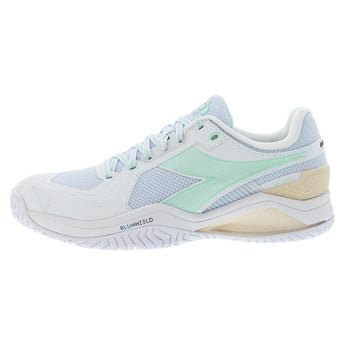 Women's Blushield Torneo 3 Tennis Shoes White and Bay-Footwear-Diadora-181467-C027402copy-Tennis Express