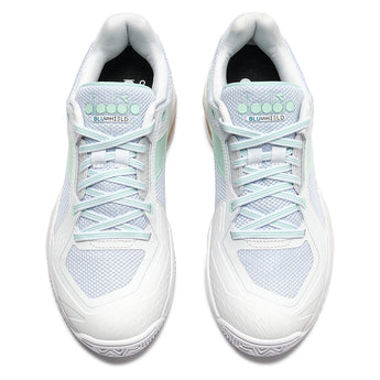 Women's Blushield Torneo 3 Clay Tennis Shoes White and Bay-Footwear-Diadora-181469-C0274-4-Tennis Express