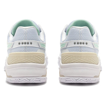 Women's Blushield Torneo 3 Clay Tennis Shoes White and Bay-Footwear-Diadora-181469-C0274-5-Tennis Express