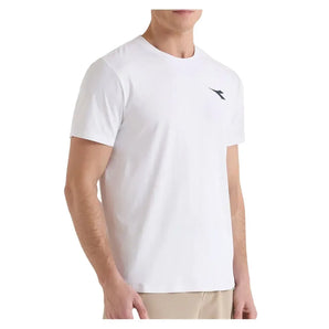 Men's Icon Short Sleeve Tennis Top-Apparel-Diadora-181530-S25-W-1-[Sku]-Tennis Express