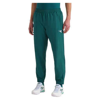 Unisex Match Tennis Track Pants Spruce Green-Apparel-Diadora-181537-70092-Tennis Express