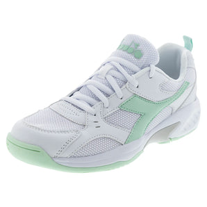 Juniors' S Challenge 6 SL Tennis Shoes White and Bay-Footwear-Diadora-182738-C027401copy-711342Tennis Express