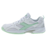 Juniors' S Challenge 6 SL Tennis Shoes White and Bay-Footwear-Diadora-182738-C027402copy-Tennis Express