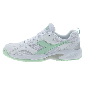 Juniors' S Challenge 6 SL Tennis Shoes White and Bay-Footwear-Diadora-182738-C027402copy-Tennis Express