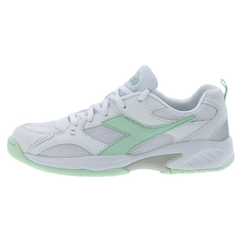 Juniors' S Challenge 6 SL Tennis Shoes White and Bay-Footwear-Diadora-182738-C027402copy-Tennis Express