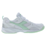 Juniors' S Challenge 6 SL Tennis Shoes White and Bay-Footwear-Diadora-182738-C027403copy-Tennis Express