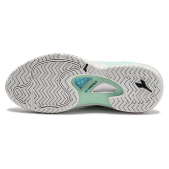 Women's Speed Blueshield Fly 5 AG Tennis Shoes Cabbage and Black-Footwear-Diadora-182739-C0268-5-Tennis Express