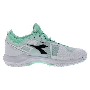 Women's Speed Blueshield Fly 5 AG Tennis Shoes Cabbage and Black-Footwear-Diadora-182739-C026803copy-Tennis Express