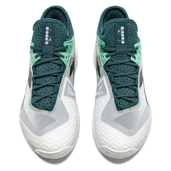 Men's Speed Blushield Fly 5 AG Tennis Shoes Shaded Spruce and Black-Footwear-Diadora-182740-C0267-4-Tennis Express