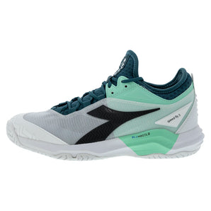Men's Speed Blushield Fly 5 AG Tennis Shoes Shaded Spruce and Black-Footwear-Diadora-182740-C026702copy-Tennis Express