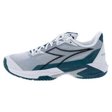 Men's Trofeo 4 AG Tennis Shoes White and Black-Footwear-Diadora-182745-C027002copy-Tennis Express