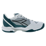 Men's Trofeo 4 AG Tennis Shoes White and Black-Footwear-Diadora-182745-C027003copy-Tennis Express