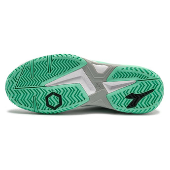 Women's Trofeo 4 AG Tennis Shoes White and Cabbage-Footwear-Diadora-182746-C0271-4-Tennis Express
