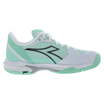 Women's Trofeo 4 AG Tennis Shoes White and Cabbage-Footwear-Diadora-182746-C027103copy-Tennis Express
