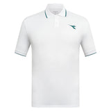 Men's Match FIBRAZERO Tennis Polo-Apparel-Diadora-20002 Optical White-S, [current_file_name-Tennis Express