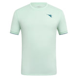 Men's Match FIBRAZERO Tennis Top-Apparel-Diadora-70116 Bay Green-S, [current_file_name-Tennis Express