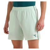 Men's Court 7 Inch Tennis Short Bay Green-Apparel-Diadora-182771_70116_875a6dac-f52e-4b8c-b91c-9916a47c7b27-Tennis Express