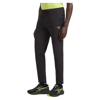 Men's Tech Tennis Pants Black,Apparel,Diadora,,,Tennis Express,183185-80013F26-3