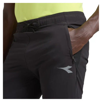 Men's Tech Tennis Pants Black,Apparel,Diadora,,,Tennis Express,183185-80013F26-6