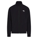 Men's Tech Tennis Track Jacket Black,Apparel,Diadora,Black,S,Tennis Express,183464-80013F26-1