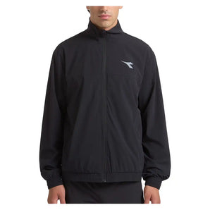 Men's Tech Tennis Track Jacket Black,Apparel,Diadora,,,Tennis Express,183464-80013F26-3