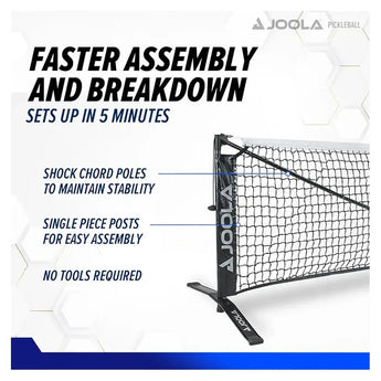 Symmetry Pickleball Net-Court Equipment-Joola-18369-5-Tennis Express