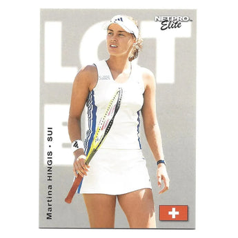 NETPRO Elite Event Edition Tennis Collector Card Set-Memorabilia-Netpro-184x-2-Tennis Express