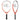 Shadow 19 Inch Aluminum Junior Racquet White and Red-Racquets-Solinco-1920175-x-Tennis Express