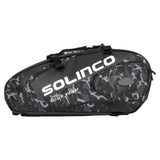Midnight Camo 6 Pack Tennis Racquet Bag-Bags-Solinco-1920567-Tennis Express