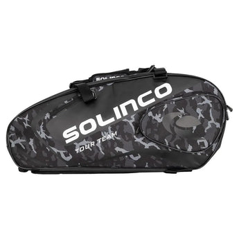 Midnight Camo 6 Pack Tennis Racquet Bag-Bags-Solinco-1920567-Tennis Express