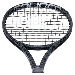 Blackout V2 245 26 Inch Prestrung Tennis Racquet-Racquets-Solinco-19206BLKOUT245-2-Tennis Express